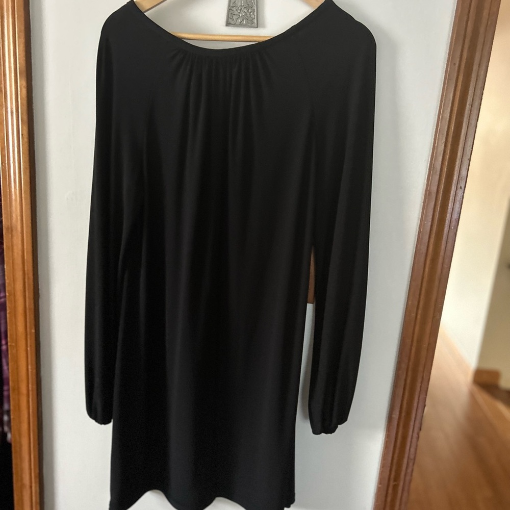 Chaps basic black dress - Picture 3 of 3